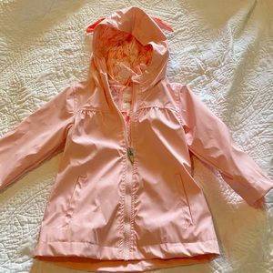 Pink 2T Cat & Jack Rain Jacket